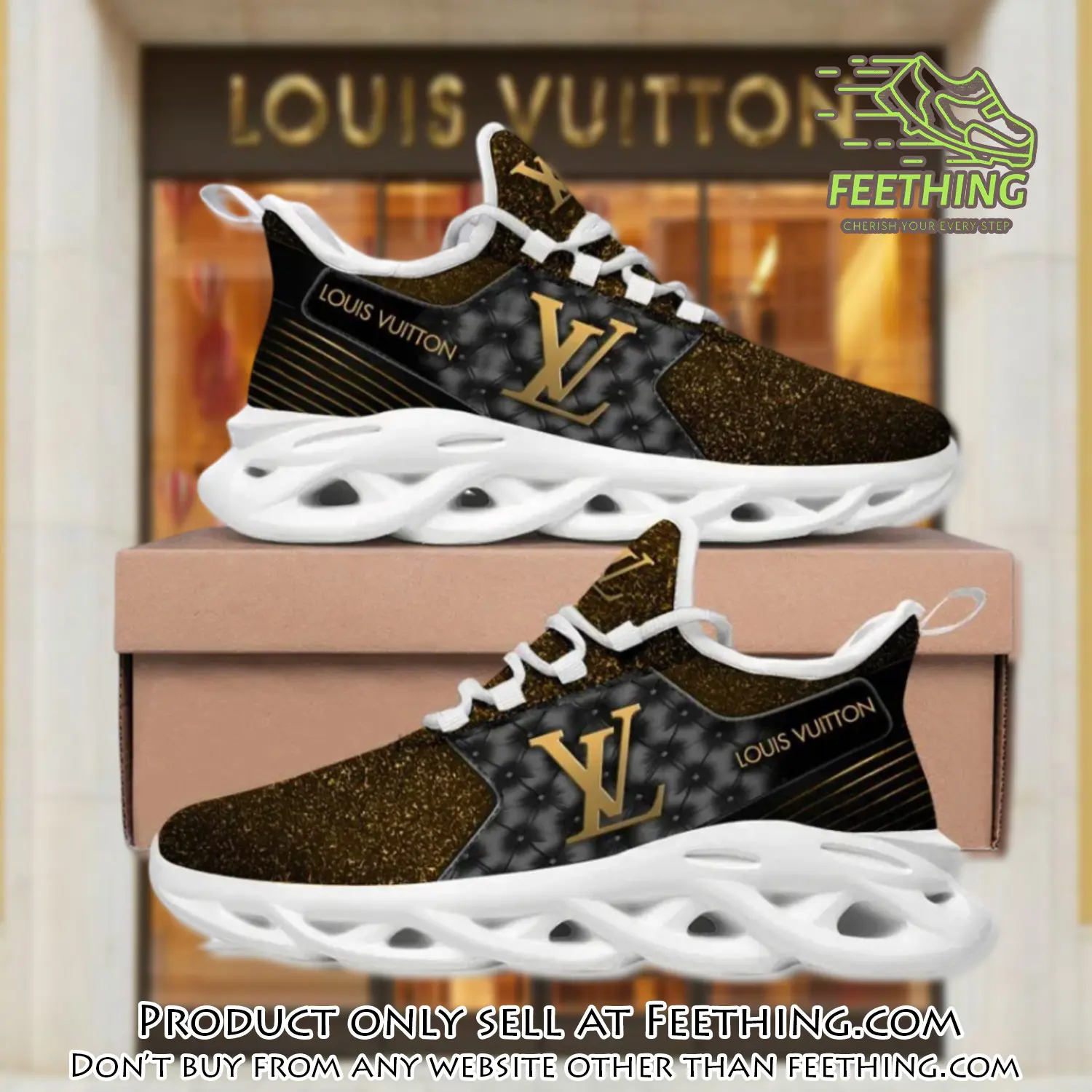 Louis vuitton bling max soul shoes luxury brand gifts for men women ft4356716